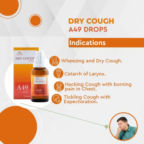 Allen A49 Dry Cough Drop